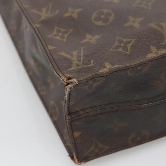 LOUIS VUITTON Monogram Sac Plat Hand Bag M51140 - Picture 14 of 16